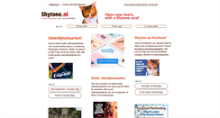 Desktop Screenshot of gratis-valentijnskaarten.shytone.nl